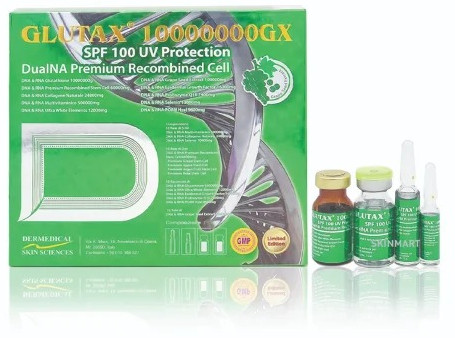 Glutax 10000000gx Dualna Premium Recombined Cell Skin Whitening Injection