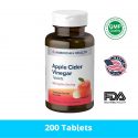 American Health Apple Cider Vinegar – 200 Tablets