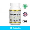 California Gold L-Glutathione (Reduced) 500 mg – 30 Capsules