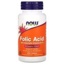 NOW Food Supplements Folic Acid 800mcg – 250 Tablets