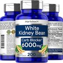 Horbaach White Kidney Bean Carb Blocker 6000 mg,200 Capsules